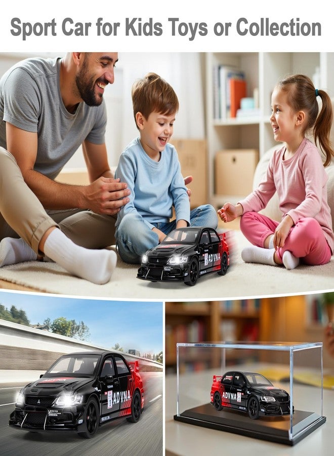 SASBSC سيارات ألعاب SASBSC للأولاد من عمر 3 إلى 8 سنوات، نموذج سيارة معدني مصبوب بمقياس 1/32 مع أضواء وأصوات، سيارة رياضية تعمل بالسحب للخلف، هدية مثالية لأعياد ميلاد الأولاد من عمر 3 إلى 12 سنة - Image 5